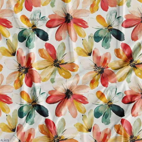 Wholesale Floral Printed Fabric in Surat