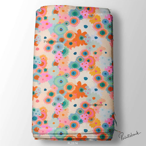 Wholesale Floral Printed Fabric in Surat