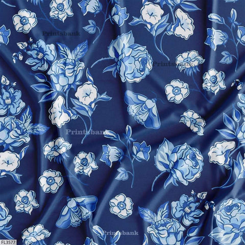 Floral  Digital Printed Fabric Supplier