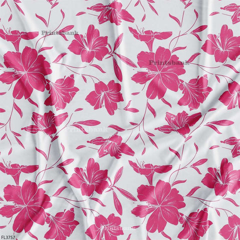 Floral Digital Printed Fabric Manufacturer