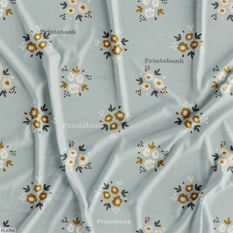 Floral Digital Printed Fabric Manufacturer