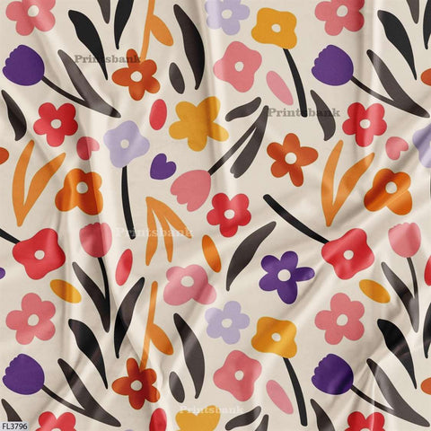 Sublimation Floral Design