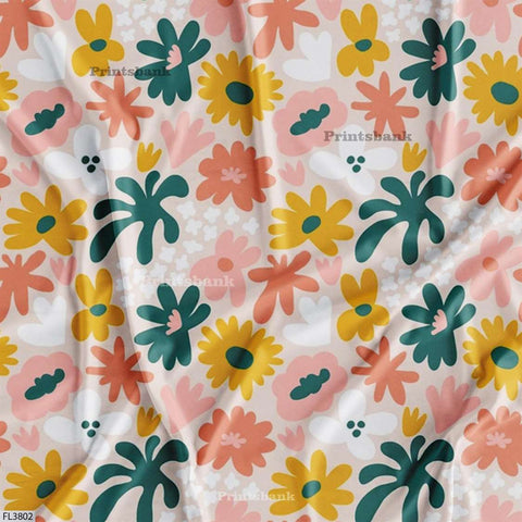 Floral Textile Design