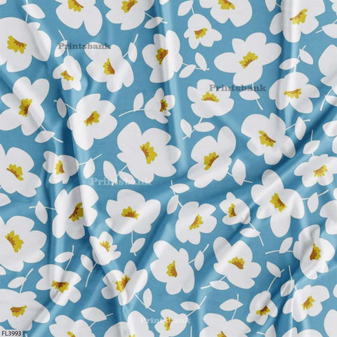 Floral Digital Printed Fabric Manufacturer