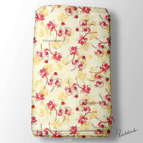 Floral Digital Printed Fabric Manufacturer