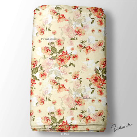 Floral Digital Printed Fabric Manufacturer