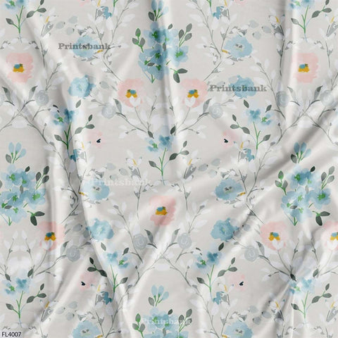Floral Digital Printed Fabric Manufacturer