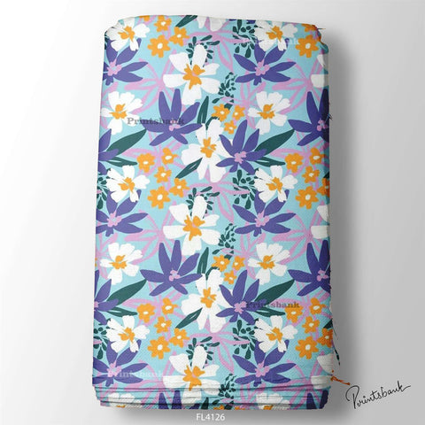 Floral Digital Printed Fabric Manufacturer