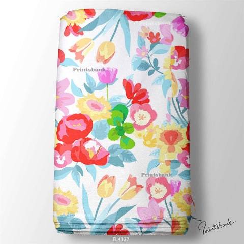Floral Digital Printed Fabric Manufacturer
