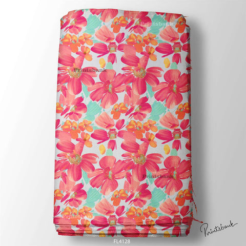 Floral Digital Printed Fabric Manufacturer