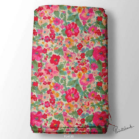 Floral Digital Printed Fabric Manufacturer