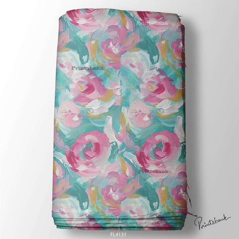 Floral Digital Printed Fabric Manufacturer