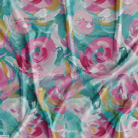 Floral Digital Printed Fabric Manufacturer