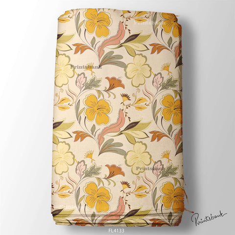 Floral Digital Printed Fabric Manufacturer