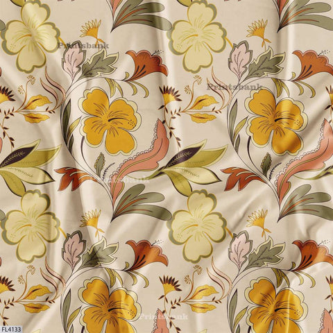 Floral Digital Printed Fabric Manufacturer