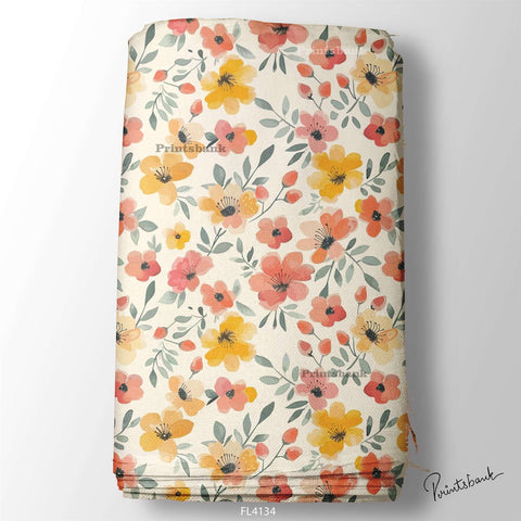 Floral Digital Printed Fabric Manufacturer