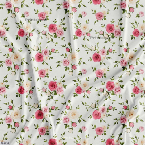 Floral Digital Printed Fabric Manufacturer