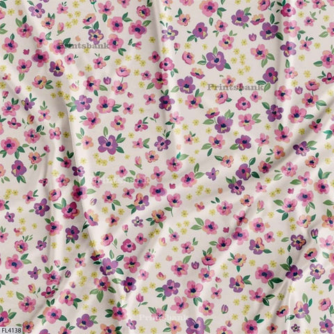 Floral Digital Printed Fabric Manufacturer