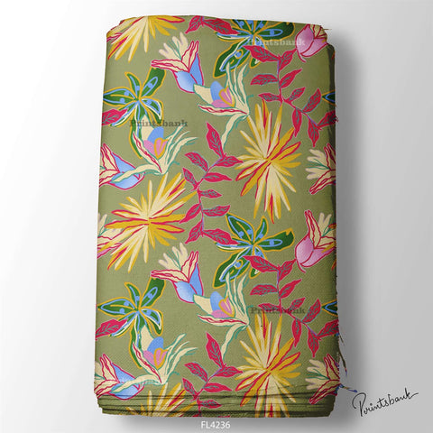 Floral Fabric For Dresses