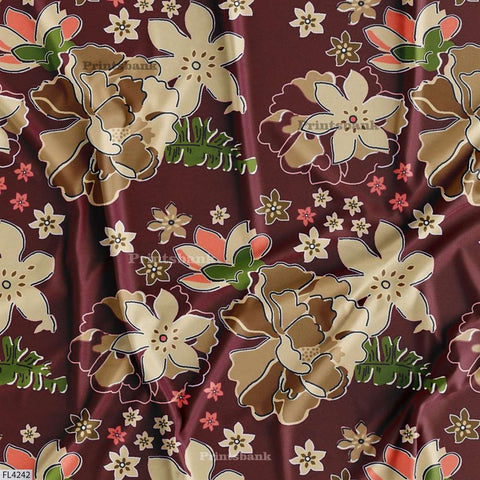 Digital Floral Print
