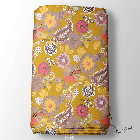 Digital Floral Print