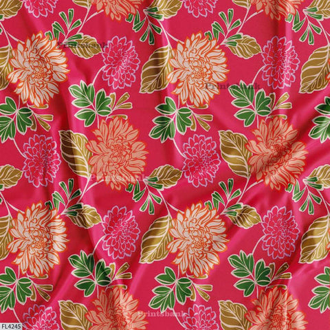 Digital Floral Print