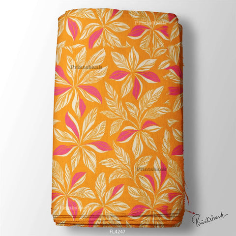 Digital Floral Print