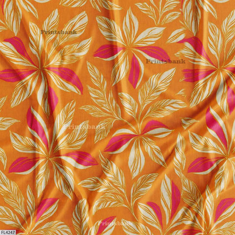 Digital Floral Print
