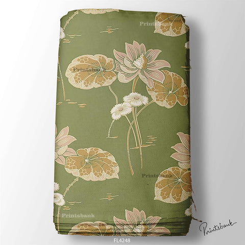 Digital Floral Print