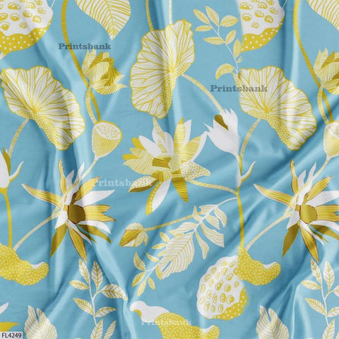 Digital Floral Print