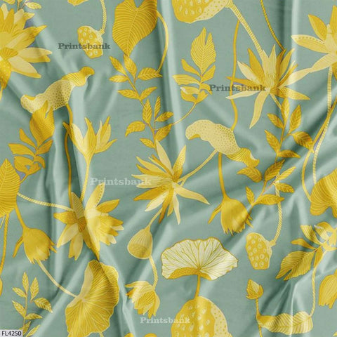 Digital Floral Print