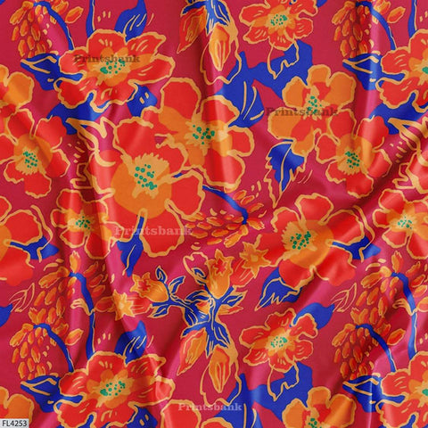 Digital Floral Print