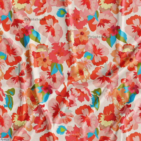 Wholesale Floral Printed Fabric in Surat