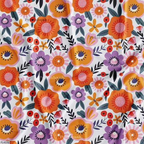 Wholesale Floral Printed Fabric in Surat