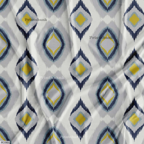Ikat Digital Printed Fabric Manufacturer