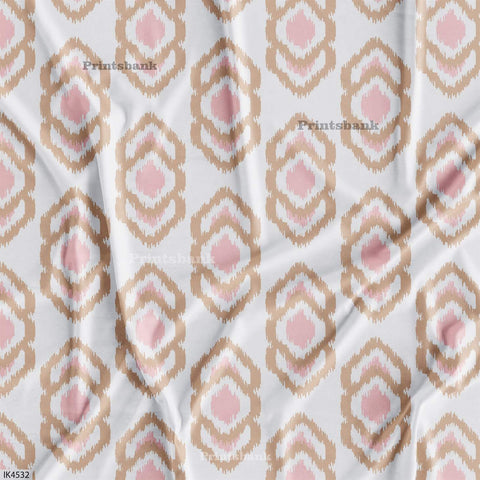 Wholesale ikat Printed Fabric in Surat