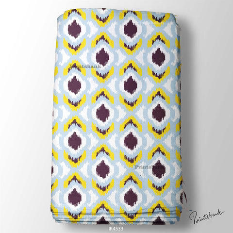 Wholesale ikat Printed Fabric in Surat