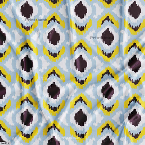 Wholesale ikat Printed Fabric in Surat