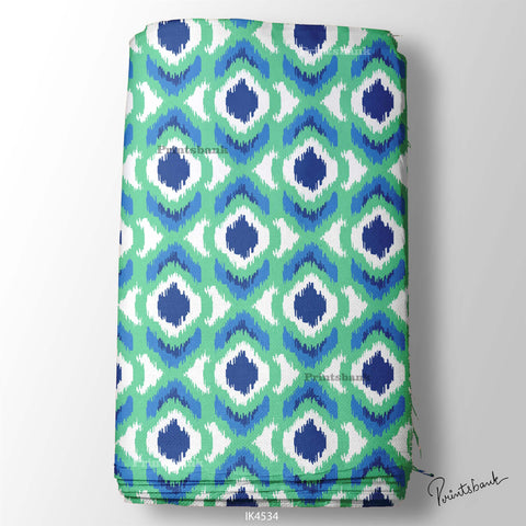 Wholesale ikat Printed Fabric in Surat