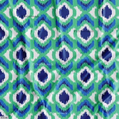 Wholesale ikat Printed Fabric in Surat