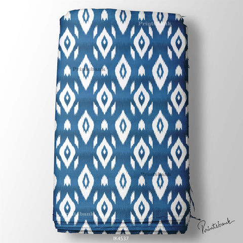 Ikat Digital Printed Fabric Supplier