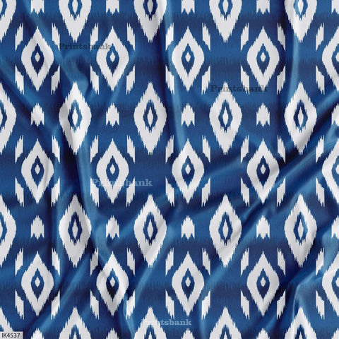 Ikat Digital Printed Fabric Supplier