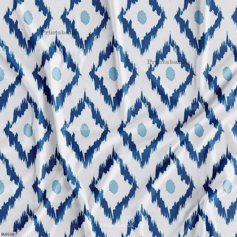 Ikat Digital Printed Fabric Supplier
