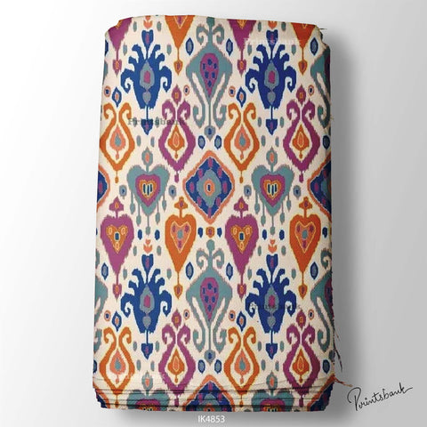Wholesale ikat Printed Fabric in Surat