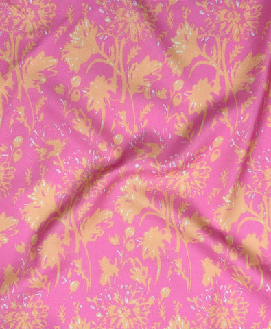 Digital Printed Wholesale Poly Crepe Fabric