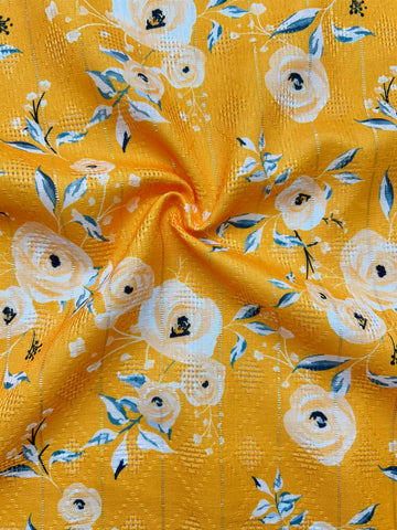 Sale! Cotton Jaquard Jari fabric Best for Shirts, Kurti, Gown, lehenga Multipurpose