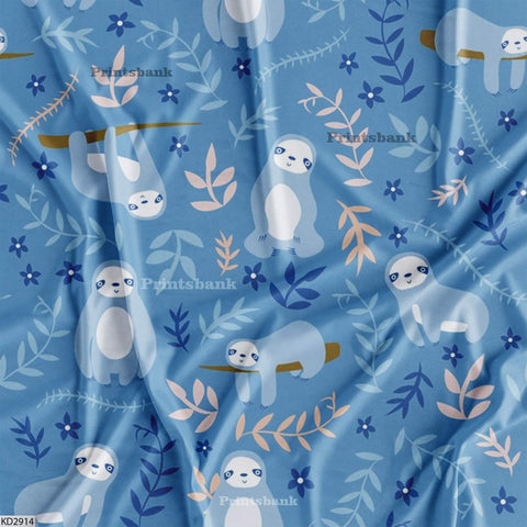 Kid's Wholesale Digital Printed Fabric For Baby Garment Manufacturer