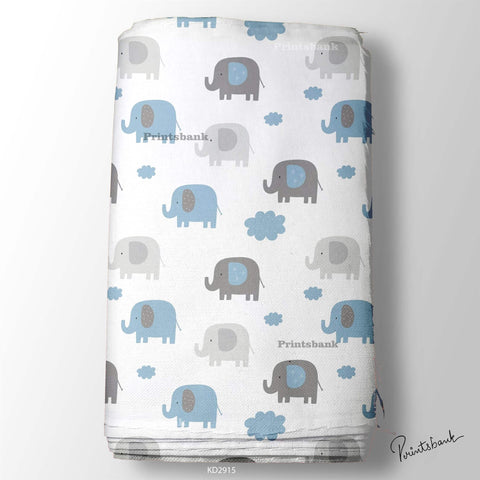 Kid's Wholesale Digital Printed Fabric For Baby Garment Manufacturer