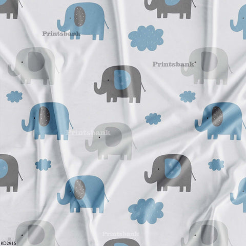 Kid's Wholesale Digital Printed Fabric For Baby Garment Manufacturer
