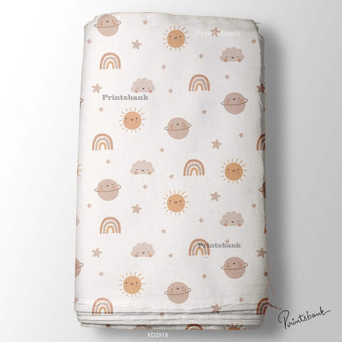 Kid's Wholesale Digital Printed Fabric For Baby Garment Manufacturer